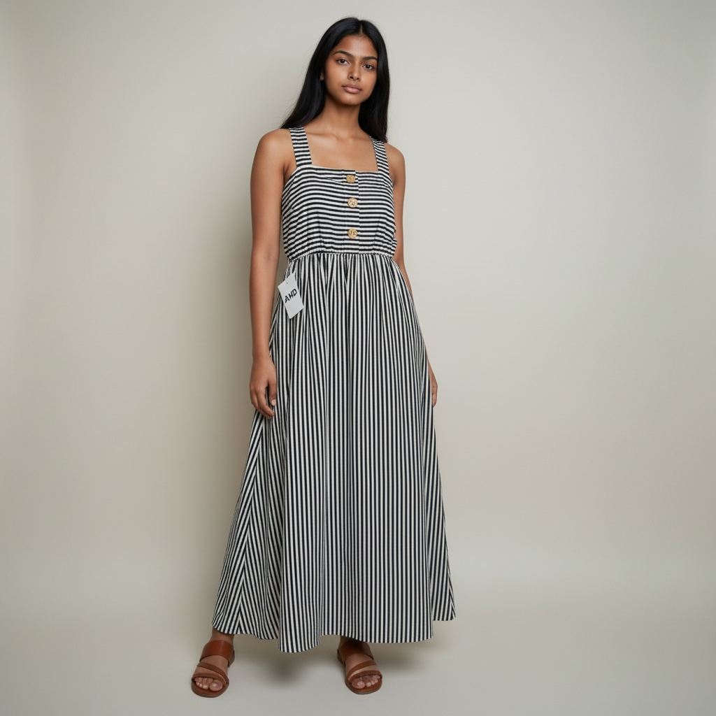 The Riviera Stripe Dress
