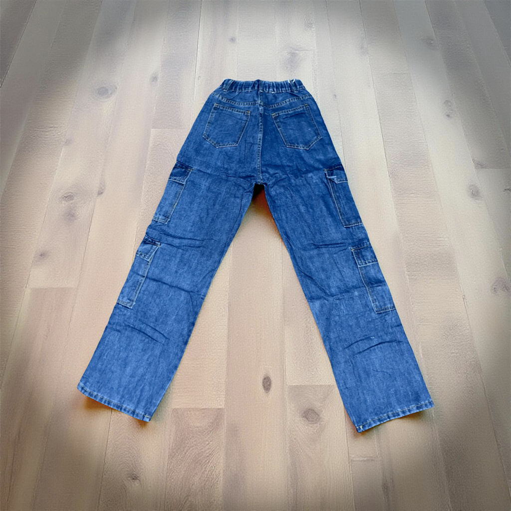 ￼Cargo Denim jeans